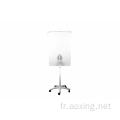 Porte-pliage mobile professionnel tableau blanc réglable